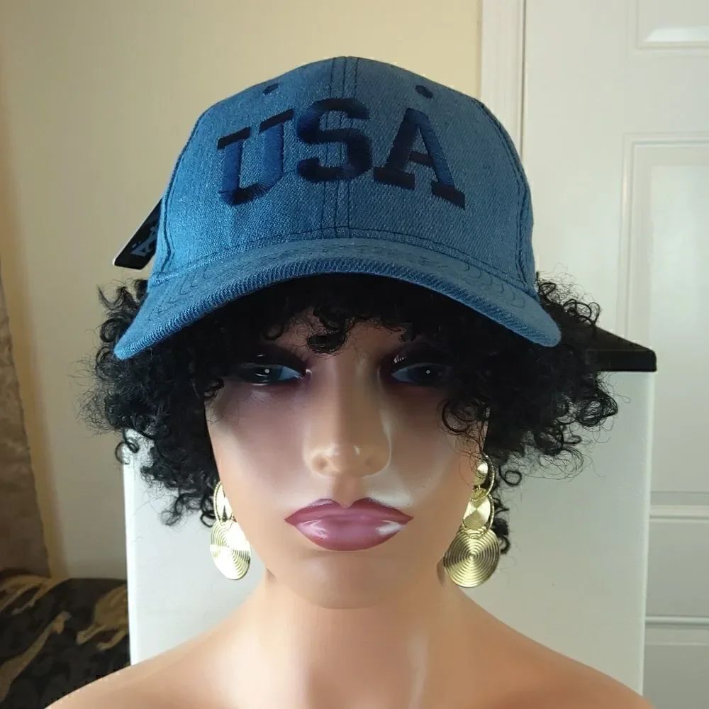 USA unisex stonewash adjustable cap